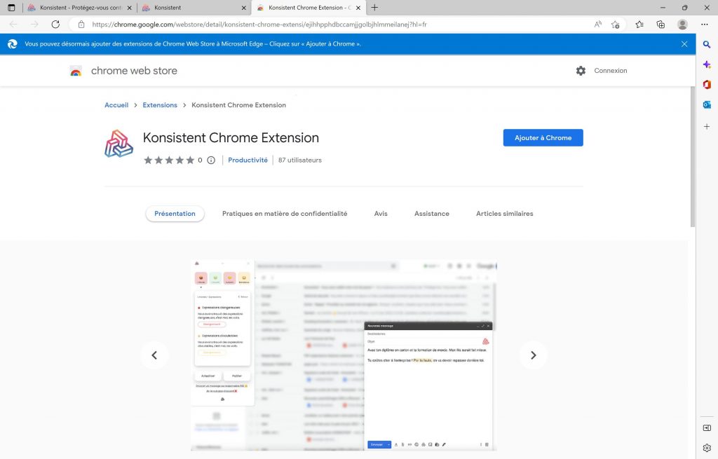 how to install Chrome extensions in Microsoft Edge